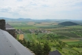 Boldogkőváralja látképe a várból
