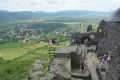 Boldogkőváralja látképe a várból