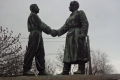 Budapest Memento kommunista szoborpark A magyar-szovjet barátság szobra