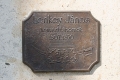 Eger - Lenkey udvar: A Lenkey szobor táblája
