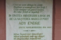 Érmindszent Ady Endre szülőháza emlékmű