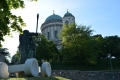 Esztergom Városalapító szobor és a Bazilika