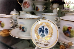 Hollóházi Múzeum kiállított porcelánok