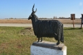 Hortobágy Racka juh szobor