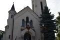 Tokaj Jézus szíve római katolikus templom bejárata