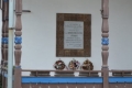 Kocsord Az Unitárius templom tornácán dr Abrudbányai János lelkész emléktáblája