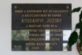 komaromszentpeter-szentpeter-felvidek-kozsegi-hivatal-kossanyi-jozsef-emlektabla