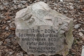 "Nagyszalonta 1214-2014 Szalonta első írásos említésének 800. évfordulóján. Nagyszalonta Önkormányzata."  feliratú emlékkő