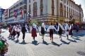 Közös tánc a 9. Nyírség Nemzetközi Néptáncfesztivál "Táncolj Nyíregyháza" programján