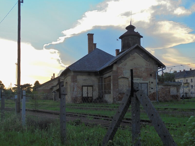 Nyíregyháza régi vasútállomás megmaradt épületei: a kovácsműhely