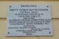 Nyíregyháza Túróczy Zoltán Evangélikus iskola Kmety György emléktáblája