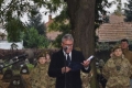Dr. Vinnai Győző történész és országgyűlési képviselő mond beszédet