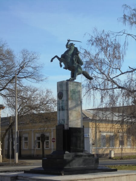 Nyíregyháza Kozák Lovas szobor, avagy Malinovszkij szobor