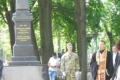A magyar hősök emlékünnepén a koszorúzás Nyíregyházán a Hősök temetőjében