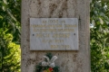 Nyírtelek Pécsi József emléktábla a temetőben
