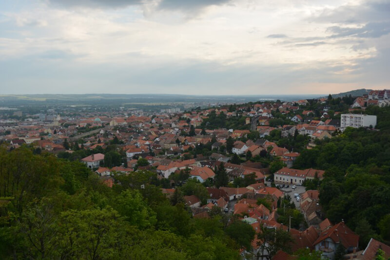 Pécs - Kilátás a Havihegyről