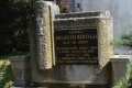 Penyige Bessenyei Bertalan sírja a Református templom kertjében