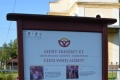 Regéc Szent Erzsébet Út táblája
