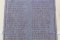 Sárospatak - Az első világháborúban elesett kartársak emléktáblája
