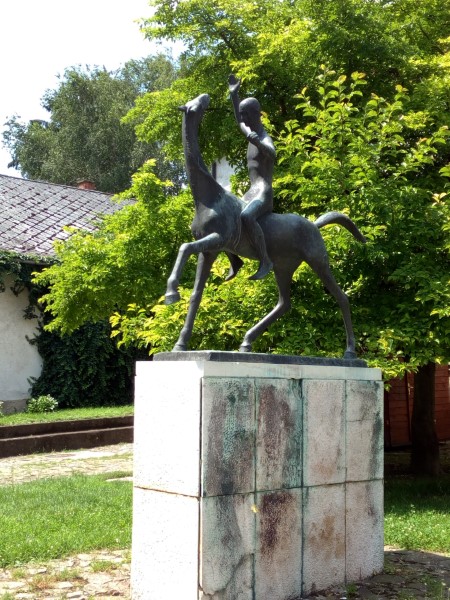 Sárospatak - Lovas szobor