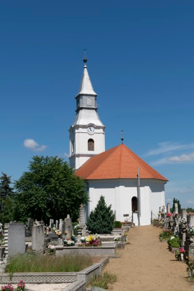 Szabolcsveresmart - A Református templom és a temető
