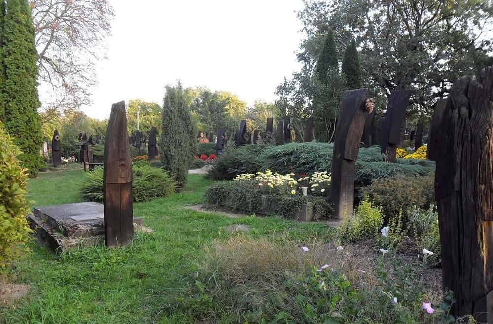 Szatmárcseke Csónakos fejfás temető
