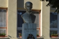 Szatmárcseke Kölcsey Ferenc mellszobor