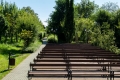 Tiszacsécse - A Móricz Park nézőtere