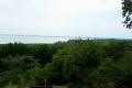 Vonyarcvashegy Szent Mihály dombról a látkép a Balatonra