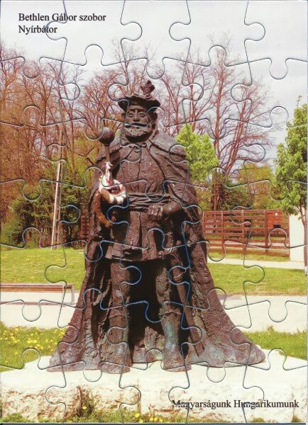Nyírbátor - Bethlen Gábor szobor puzzle