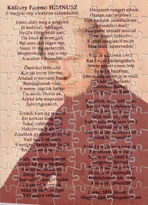 Kölcsey Ferenc Himnusz puzzle - Himnusz200