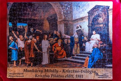 Munkácsy Mihály - Krisztus-trilógia, Krisztus Pilátus előtt puzzle
