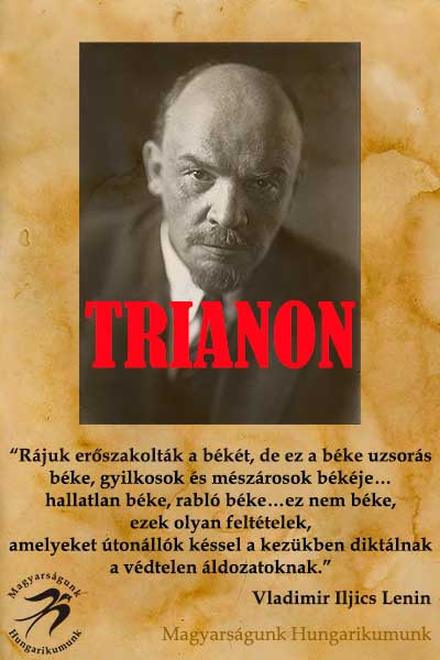 Vladimir Iljics Lenin Trianonról
