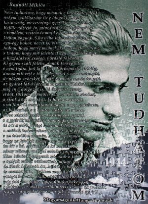 Radnóti Miklós Nem tudhatom puzzle - 300 darabos